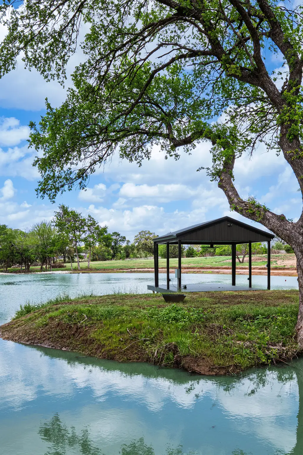 Pond construction rural land development Johnson County Texas